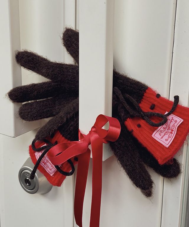 ★送料・関税込★RONRON★RIBBON GLOVES★ MUSINSA | RONRON RIBBON GLOVES BROWN