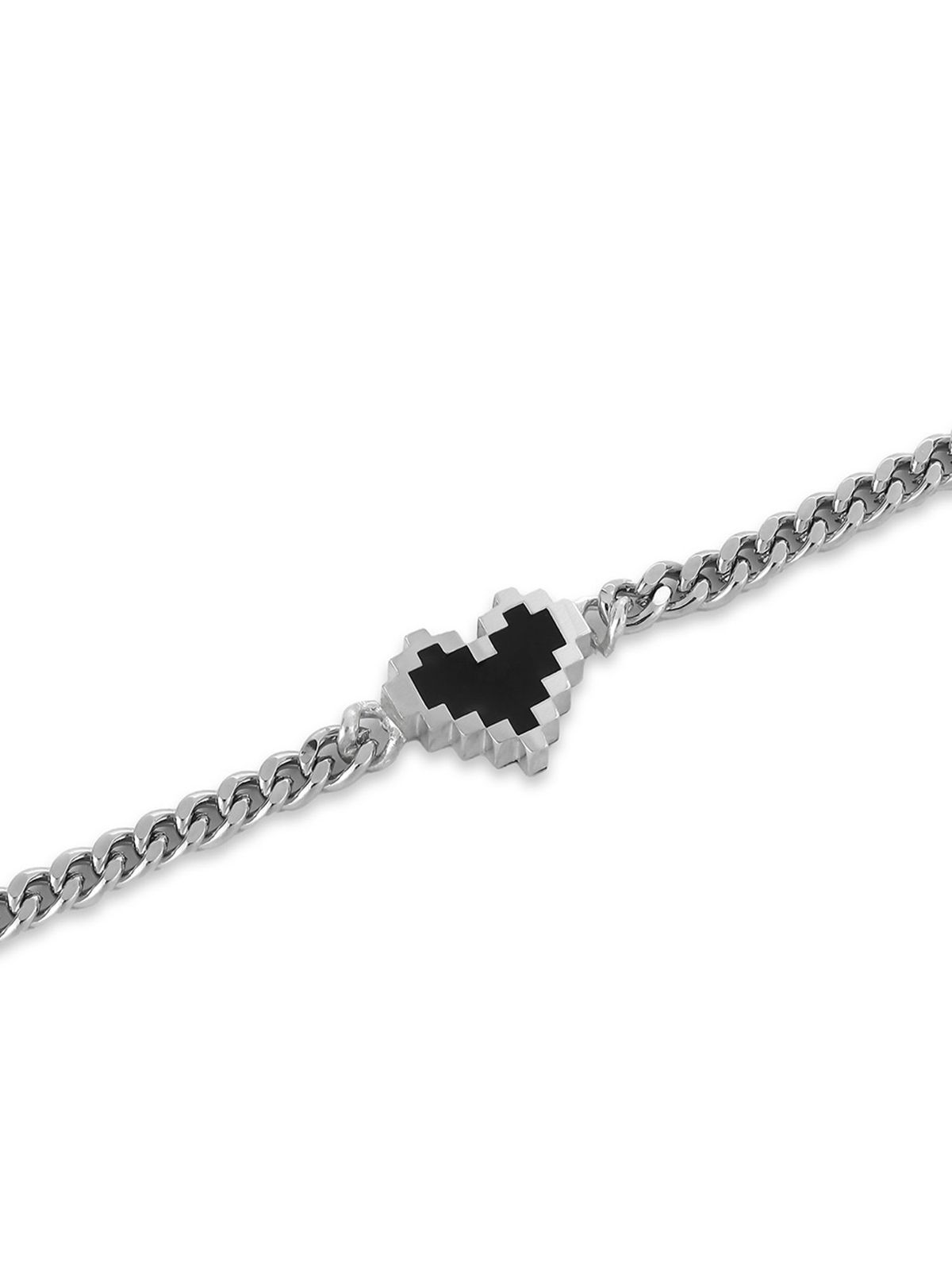 논논(NONENON) MINI PIXEL LOVE BRC SILVER925
