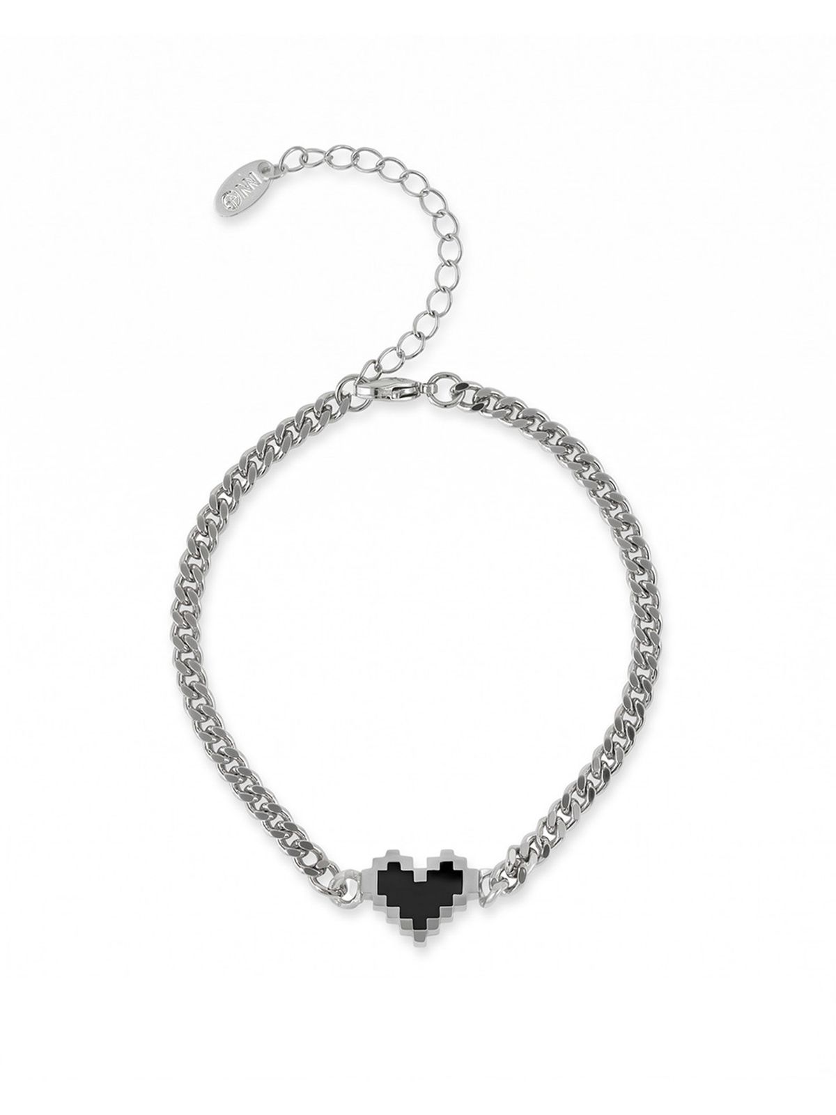 논논(NONENON) MINI PIXEL LOVE BRC SILVER925