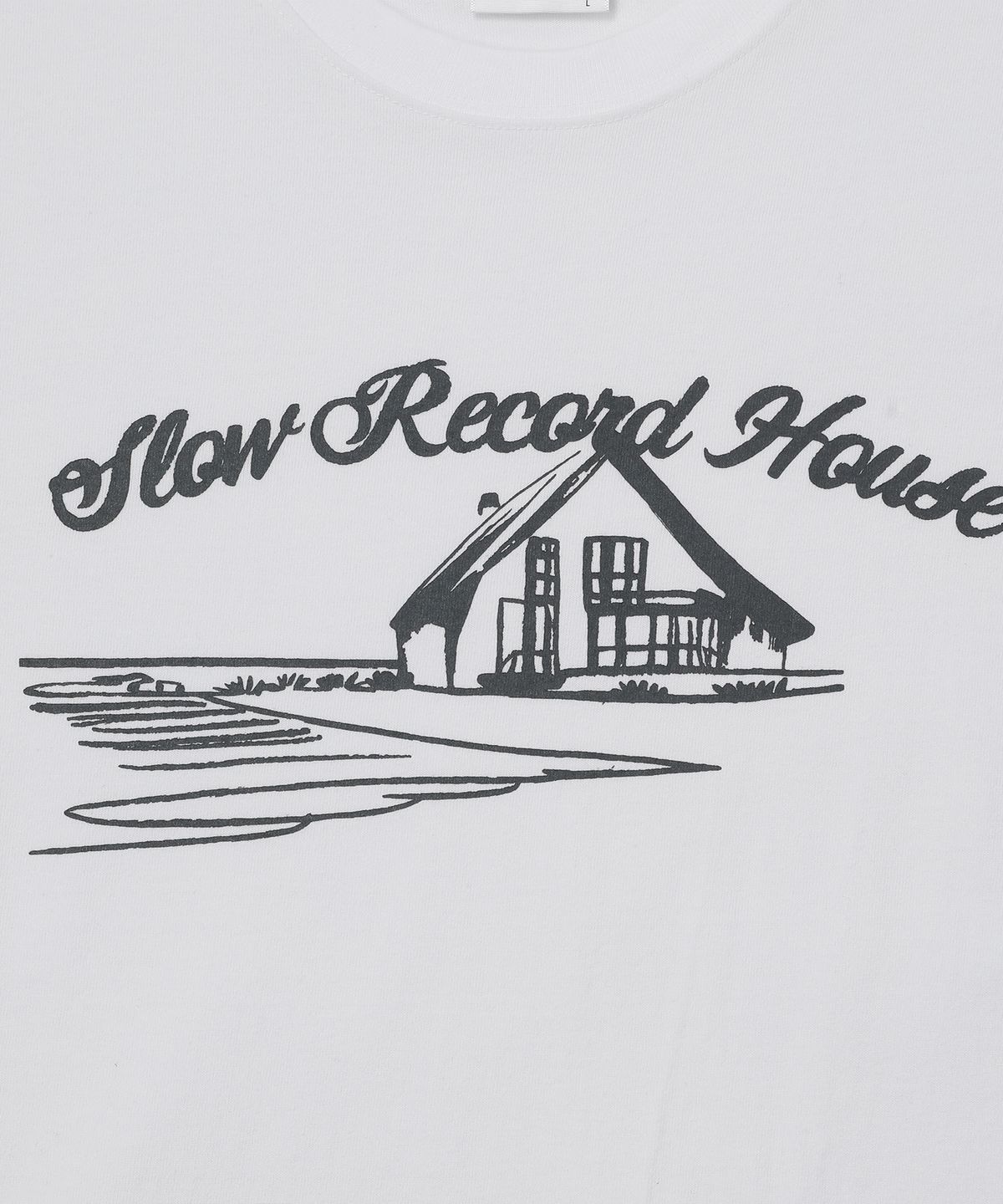 슬로우 레코드 하우스(SLOW RECORD HOUSE) 스케치 하우스 반팔 티셔츠 [2 Color]