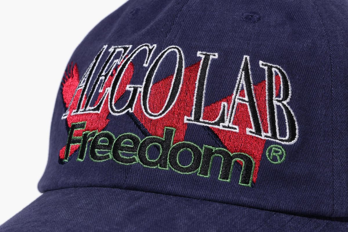 이고프리덤랩(AEGO FREEDOM LAB) 러프 빈티지 캡_퍼플