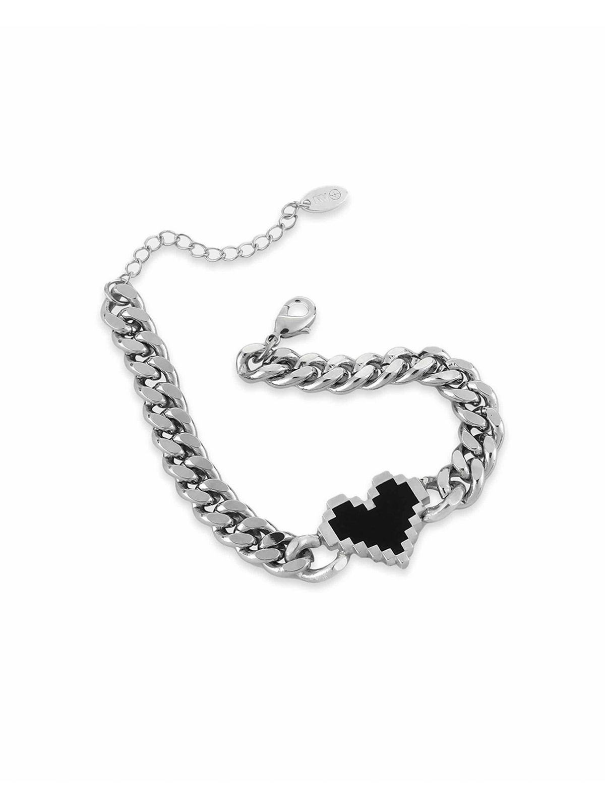 논논(NONENON) PIXEL LOVE BRC SILVER925