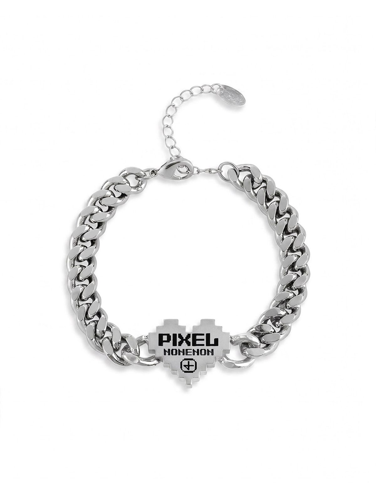 논논(NONENON) PIXEL LOVE BRC SILVER925