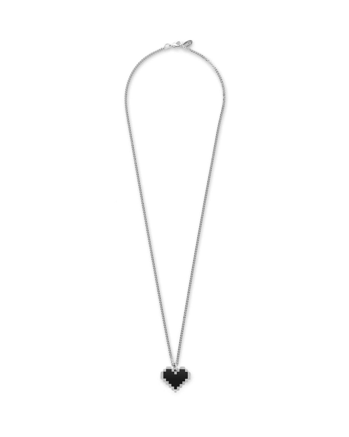 논논(NONENON) PIXEL LOVE NEC SILVER925