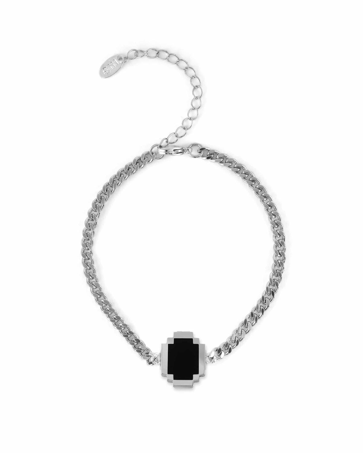 논논(NONENON) PIXEL OVAL BRC SILVER925