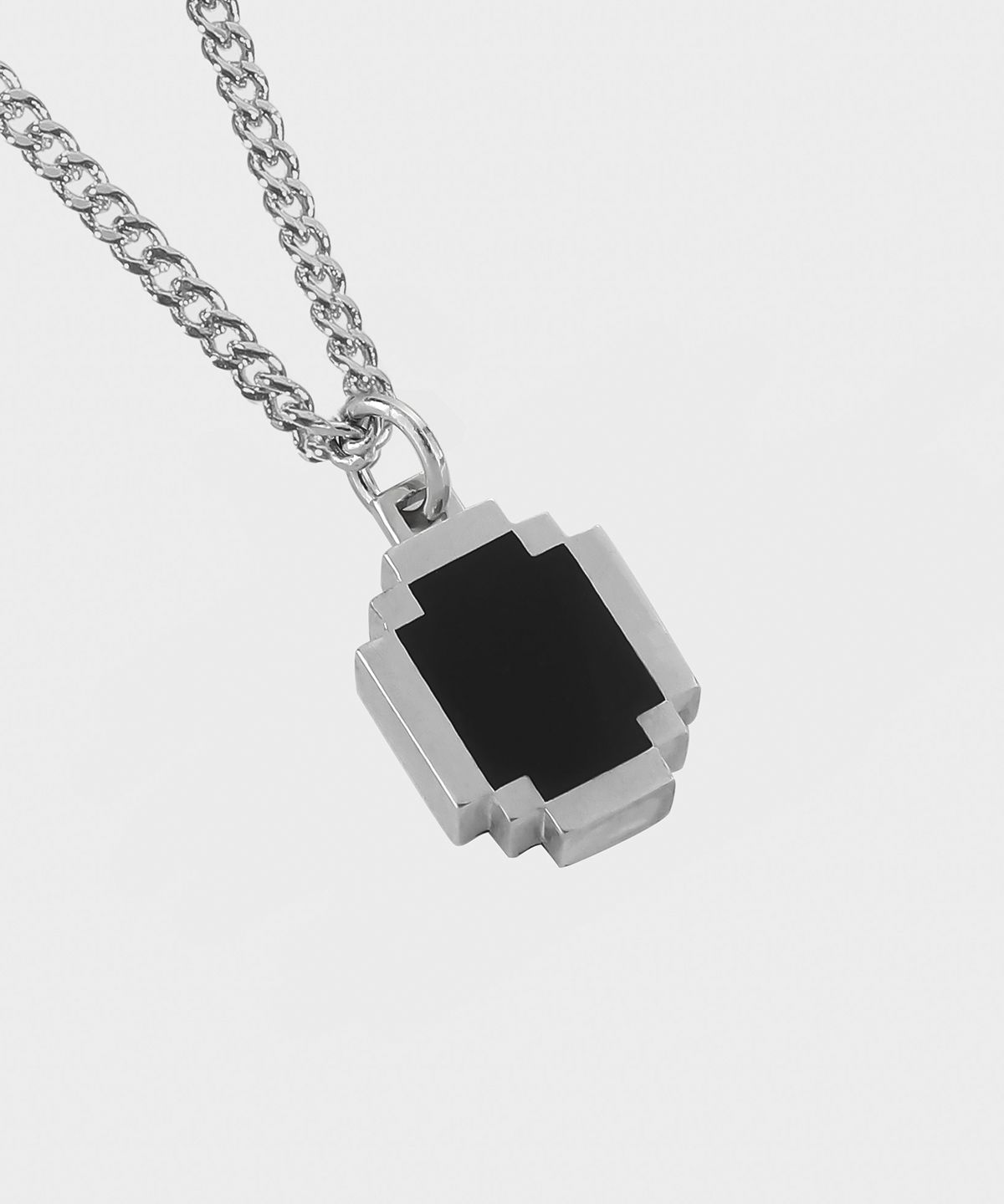 MUSINSA公式 | NONENON PIXEL OVAL NEC SILVER925
