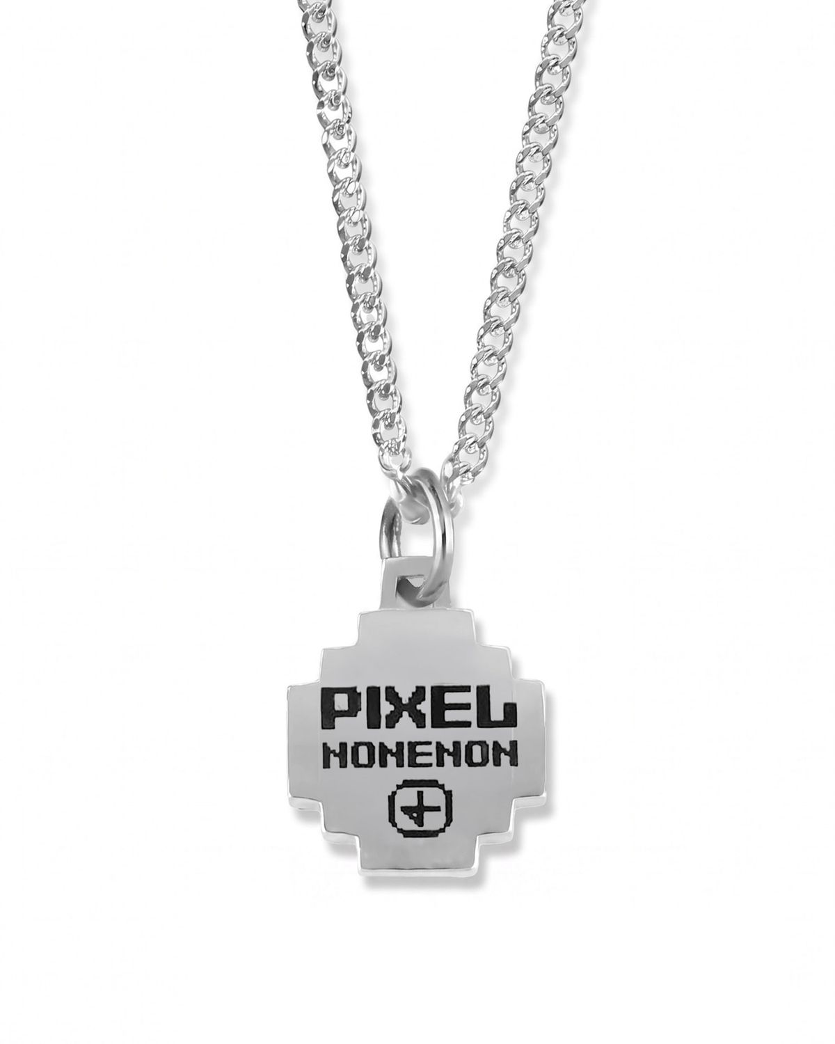 논논(NONENON) PIXEL CIRCLE NEC SILVER925