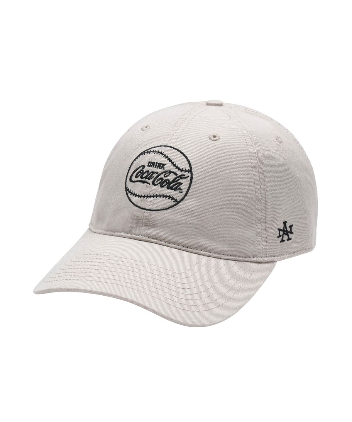 아메리칸니들(AMERICAN NEEDLE) COCA-COLA BASEBALL MARK BALLPARK CAP - STONE