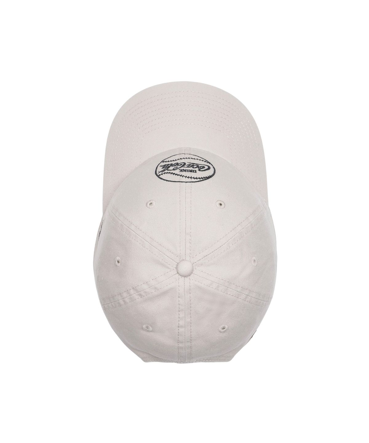 아메리칸니들(AMERICAN NEEDLE) COCA-COLA BASEBALL MARK BALLPARK CAP - STONE
