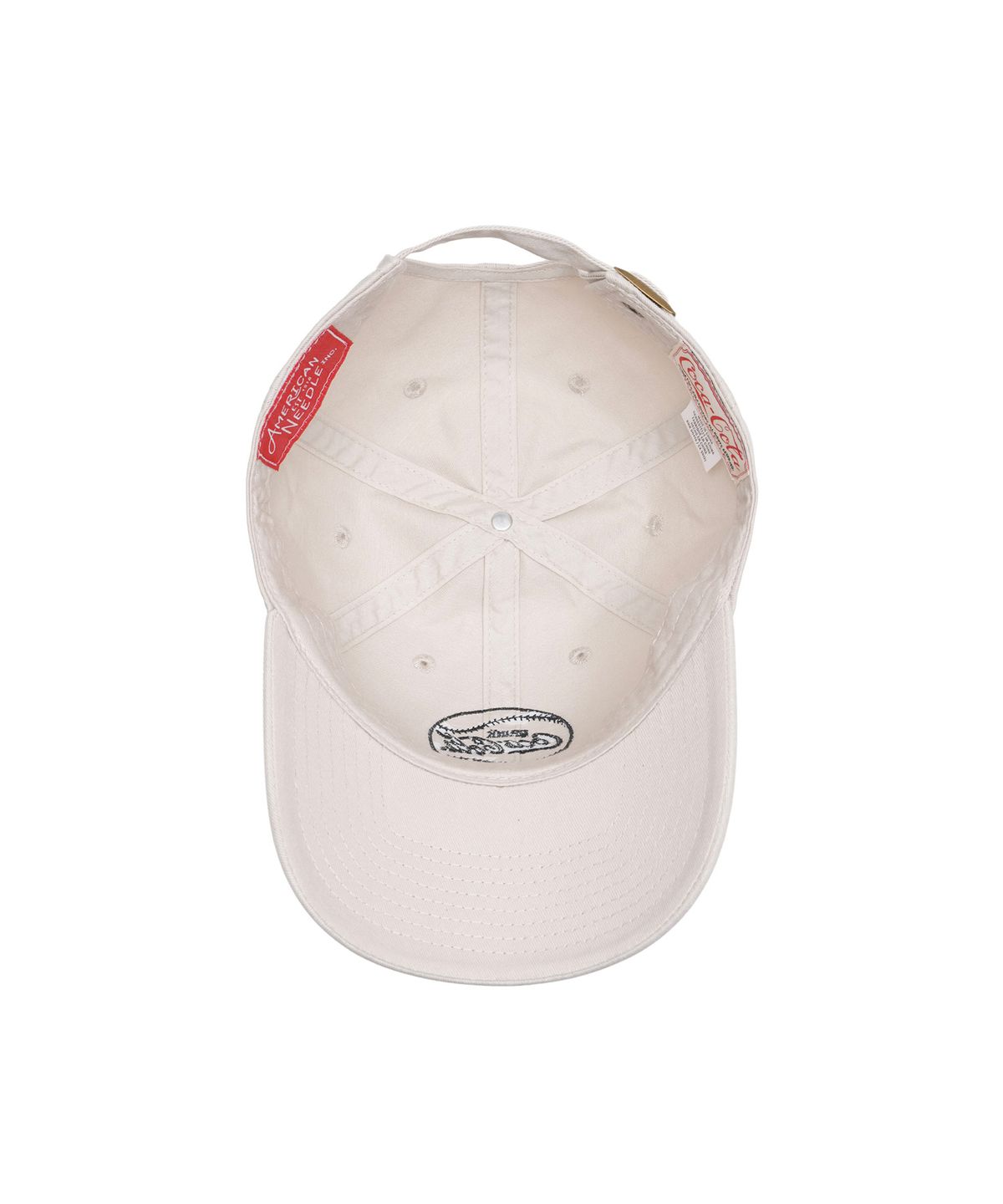 아메리칸니들(AMERICAN NEEDLE) COCA-COLA BASEBALL MARK BALLPARK CAP - STONE