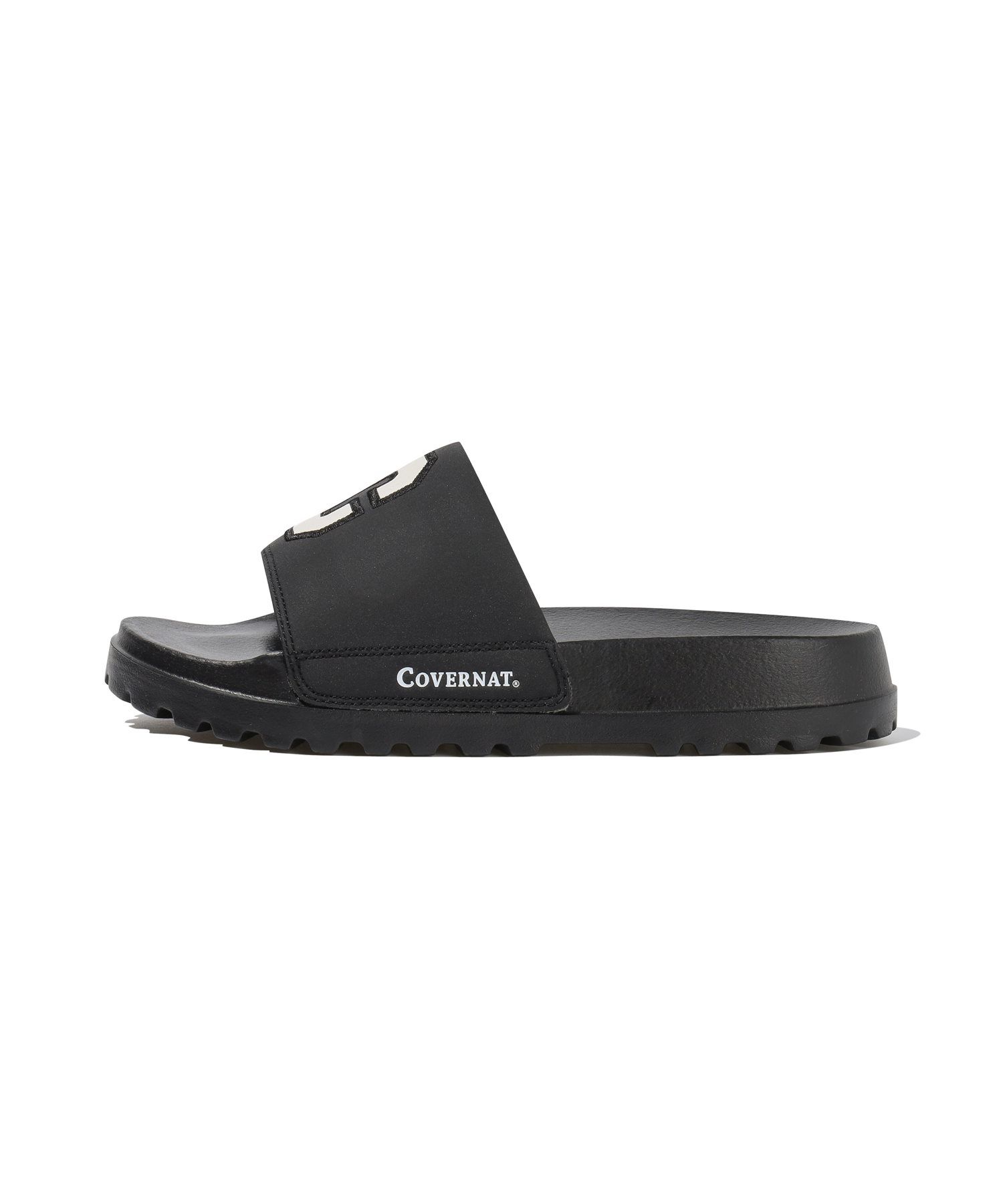 MUSINSA | COVERNAT C Logo Slide Black