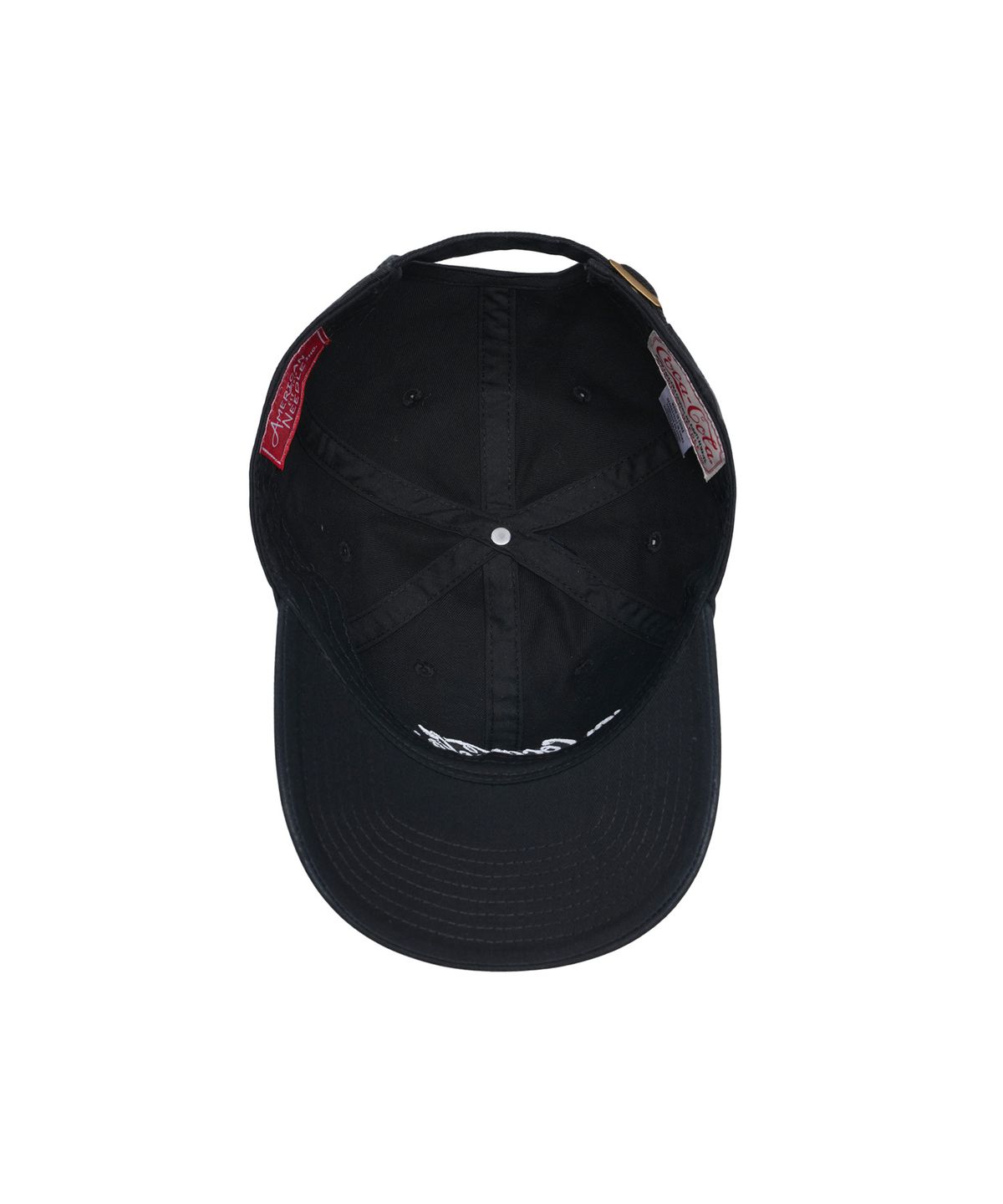 아메리칸니들(AMERICAN NEEDLE) COCA-COLA NEWPREP BALLPARK CAP - BLACK