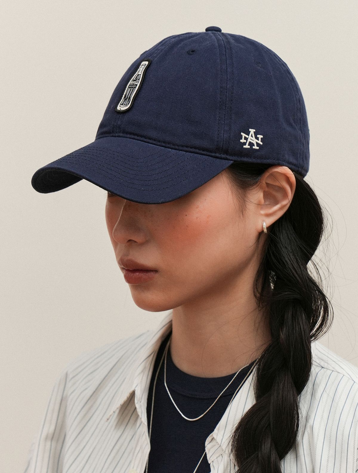 아메리칸니들(AMERICAN NEEDLE) COCA-COLA 1971 UNITYGRAPHIC BALLPARK CAP - NAVY