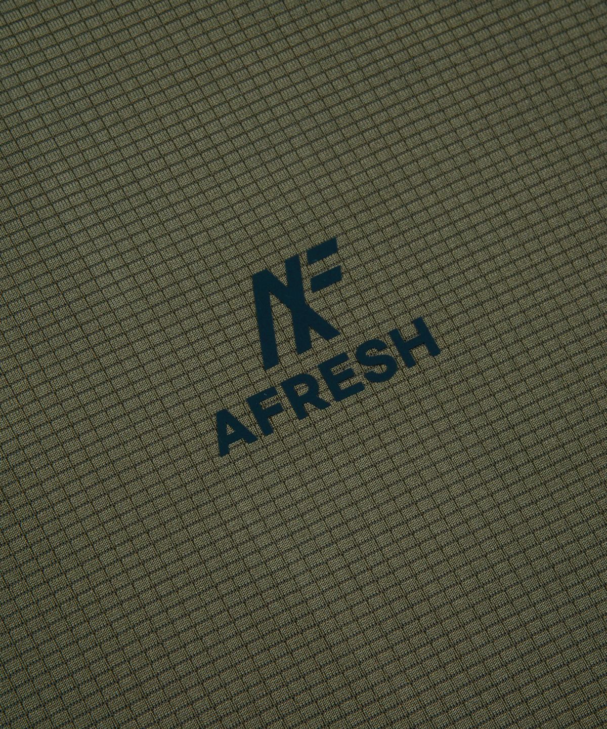 어프레쉬(AFRESH) 에어메쉬 슬리브리스_카키 (러닝 스윔 헬스)
