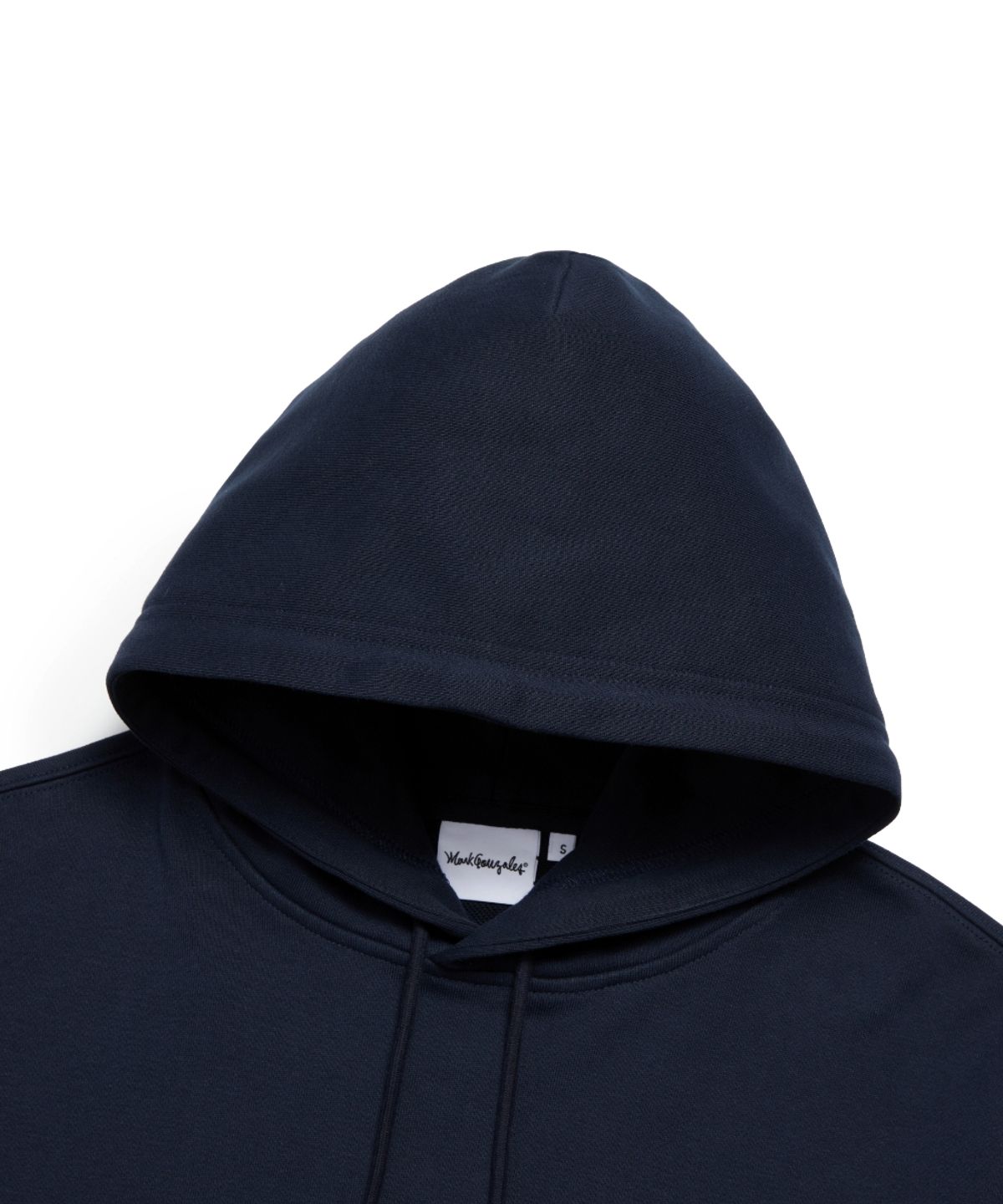 마크곤잘레스(MARK GONZALES) WOMENS SIGN LOGO OG CROPPED SWEAT HOODIE - NAVY
