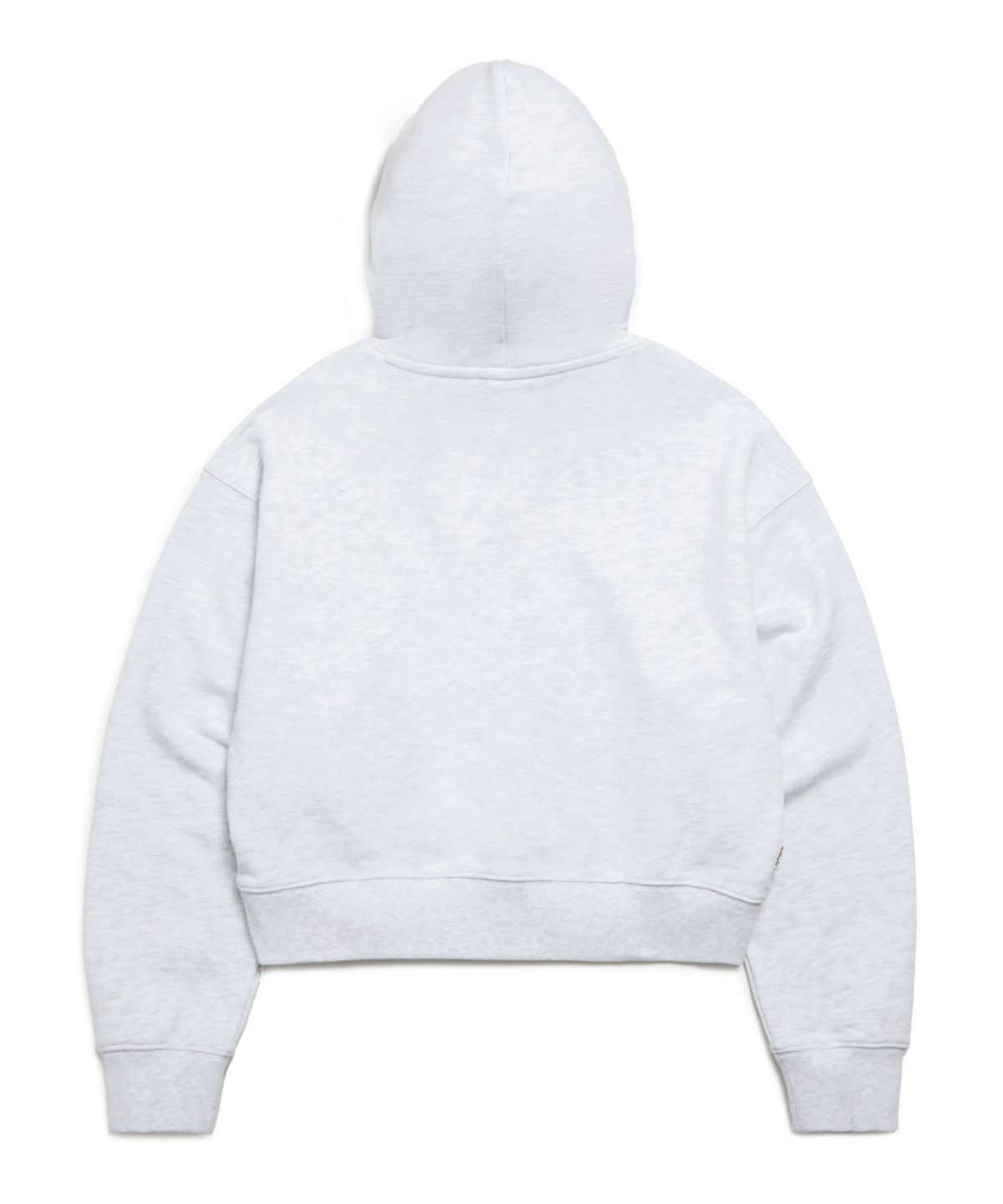 마크곤잘레스(MARK GONZALES) WOMENS SIGN LOGO OG CROPPED SWEAT HOODIE - L/GREY