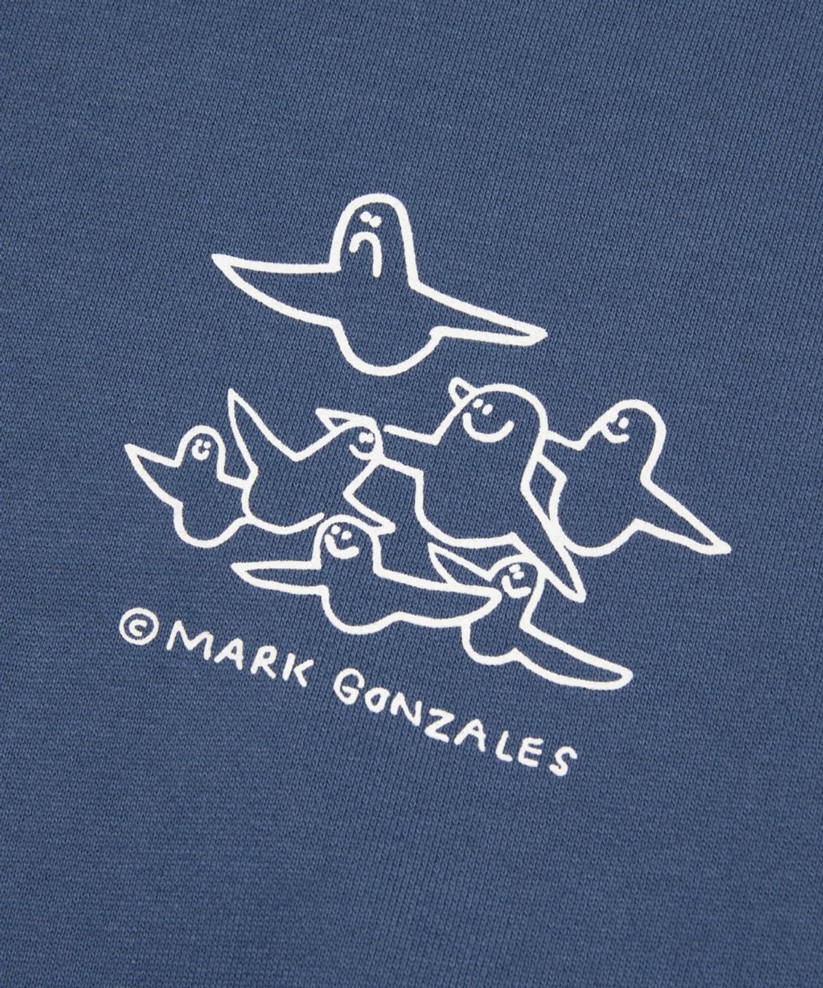 마크곤잘레스(MARK GONZALES) MG ANGELS GRAPHIC SWEAT HOODIE - D/BLUE
