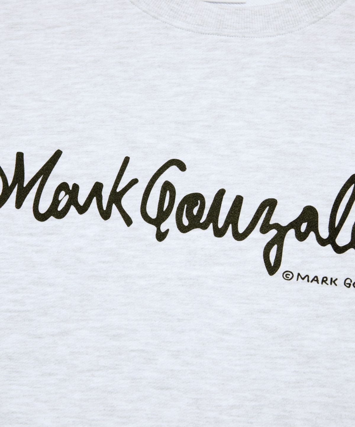 마크곤잘레스(MARK GONZALES) SIGN LOGO OG SWEATSHIRT - L/GREY