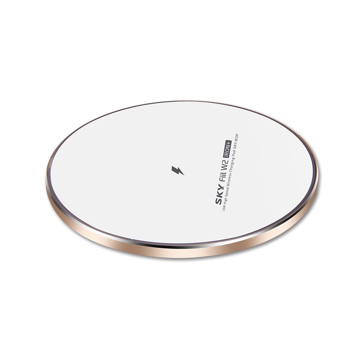 스카이(SKY) 메탈 LED 15W 고속 무선충전기 [케이블 포함] W2P