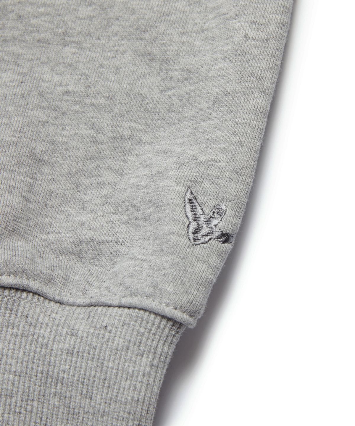 마크곤잘레스(MARK GONZALES) SIGN LOGO WAPPEN OG SWEAT ZIP-UP HOODIE - M/GREY