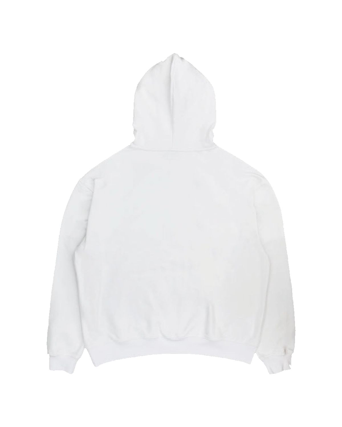 더뮤지엄비지터(THEMUSEUMVISITOR) HEART SPRAY PRINTED HOODY (WHITE)