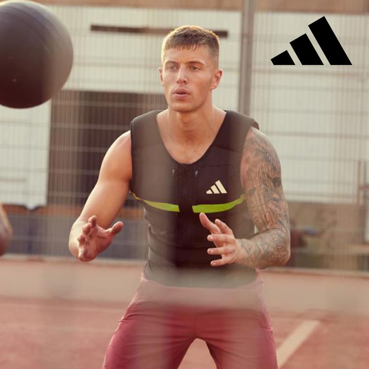 아디다스 피트니스(ADIDAS FITNESS) 에어로레디 무게 조절 중량 조끼 10kg