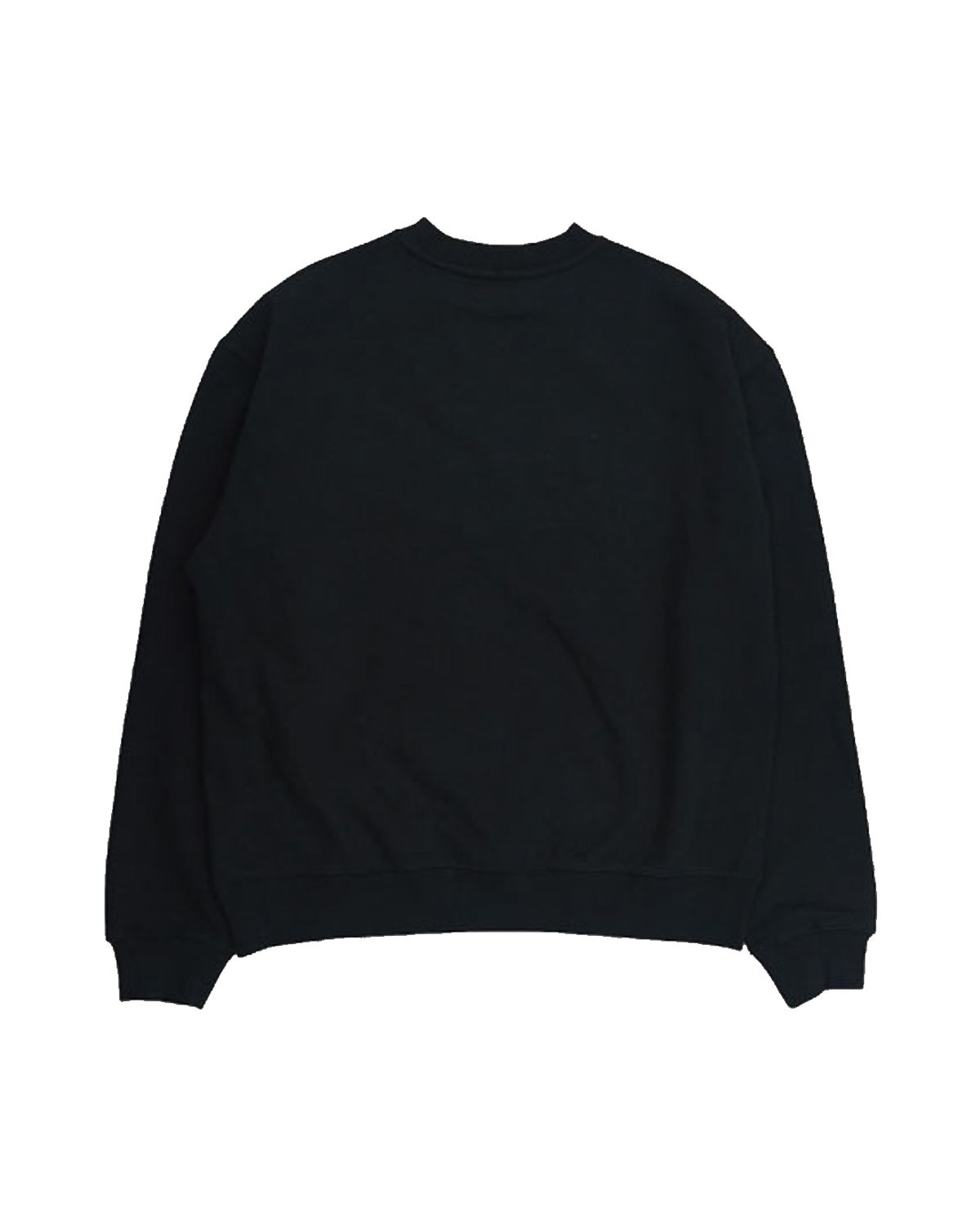더뮤지엄비지터(THEMUSEUMVISITOR) HEART SPRAY PRINTED SWEATSHIRTS (BLACK)
