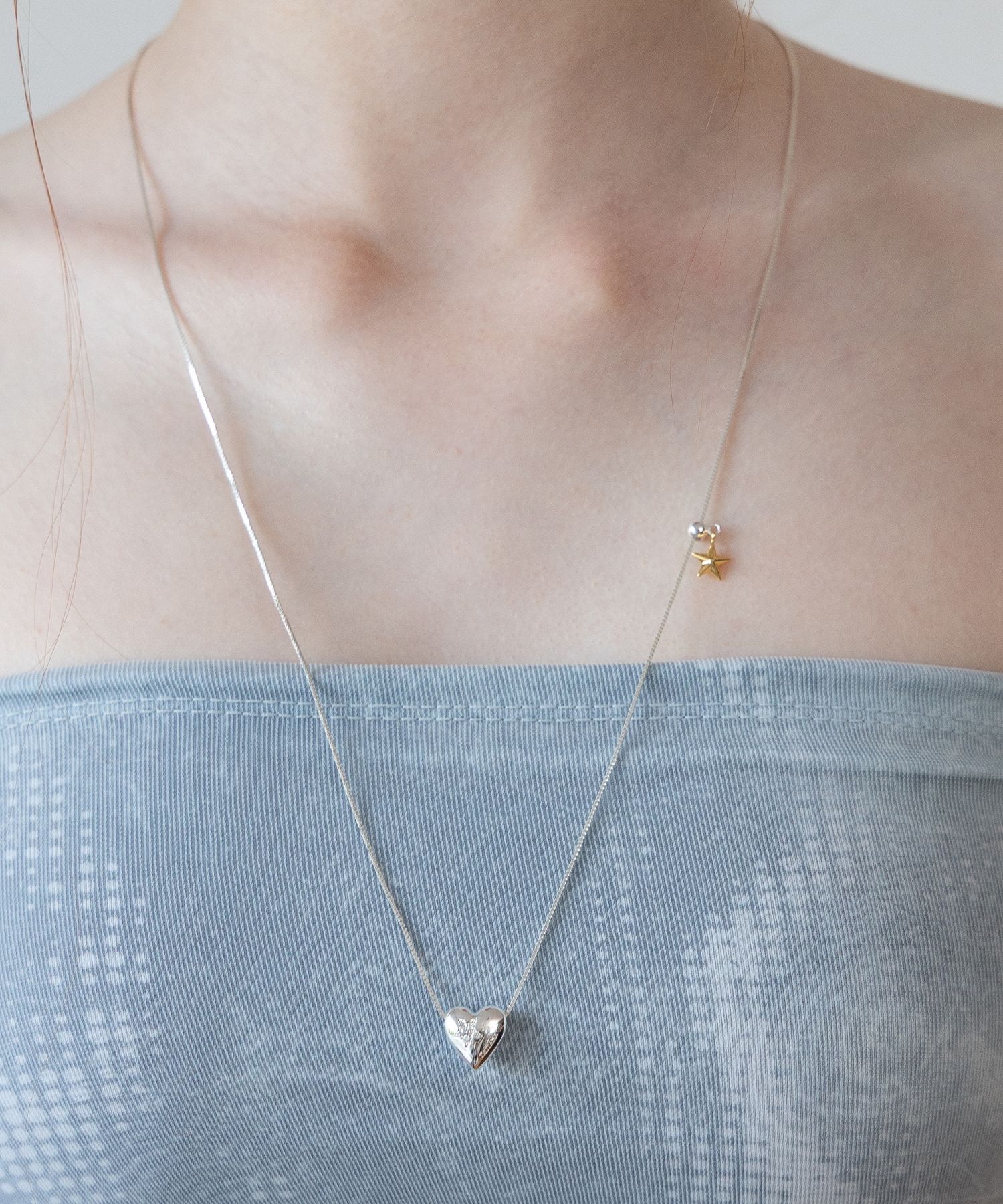 MUSINSA公式 | TATIANA (Silver 925) Chocolate Heart Star