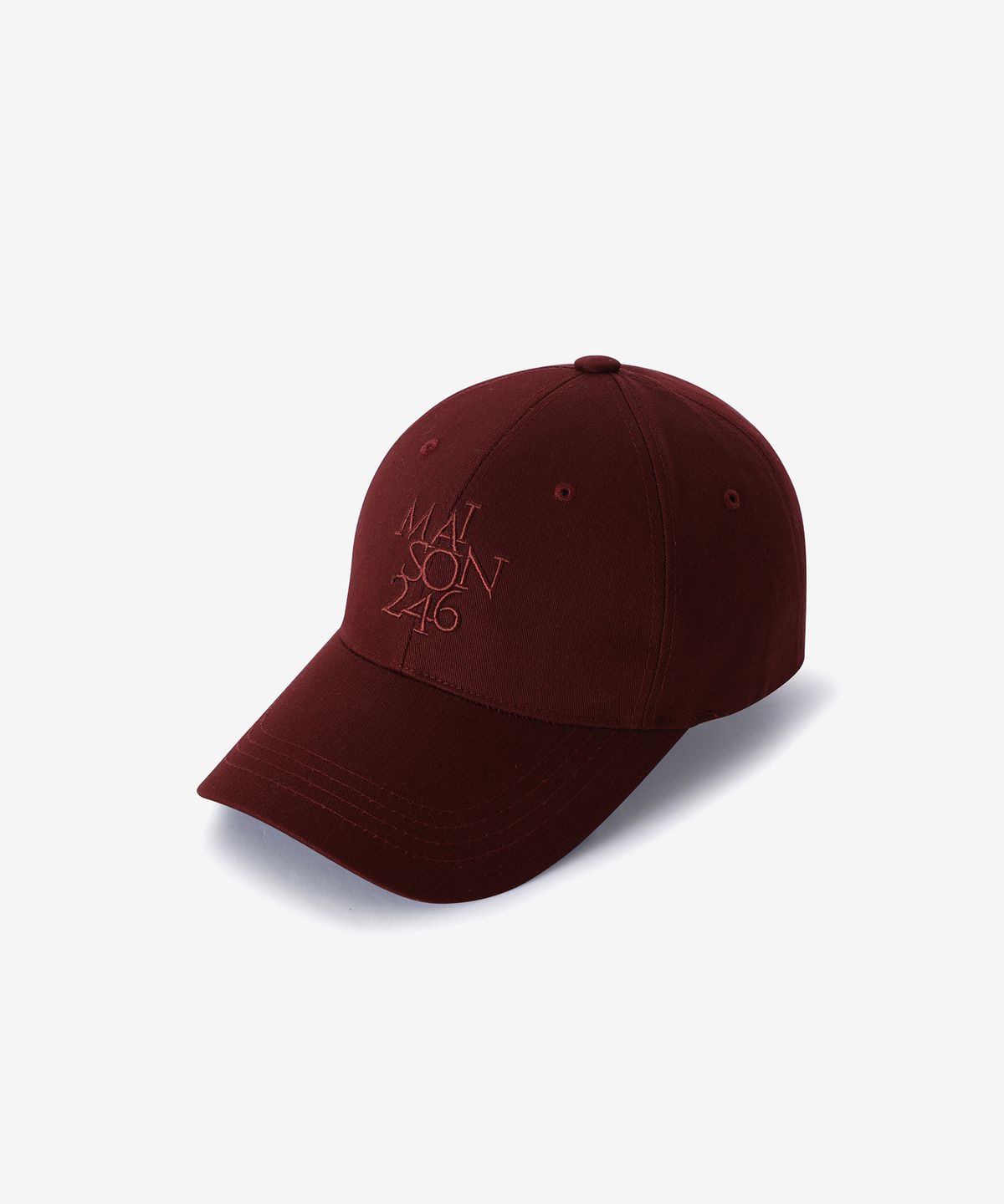 메종246(MAISON246) MEN SIGNITURE BIGLOGO OVERFIT BALLCAP (9 COLORS)