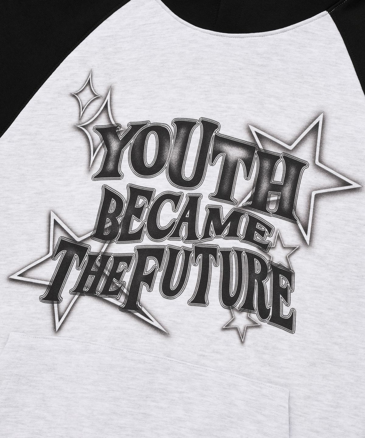 비전스트릿웨어(VISION STREETWEAR) VSW Youth Star Logo Hoodie Black