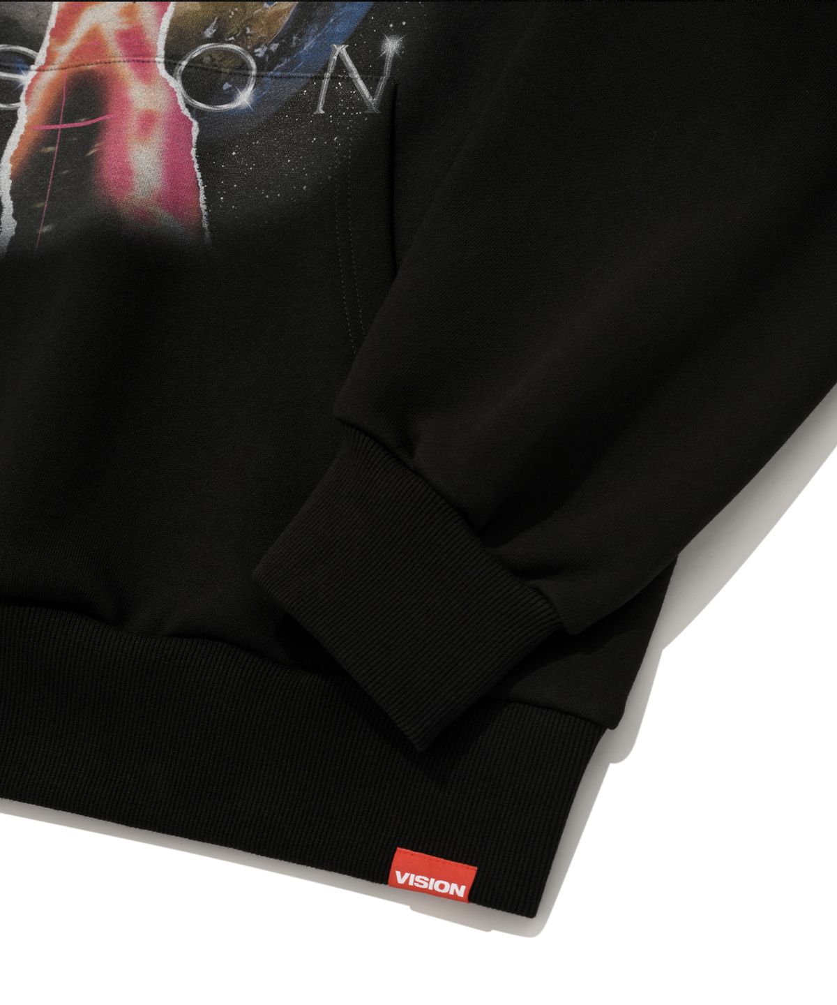 비전스트릿웨어(VISION STREETWEAR) VSW Cracked Universe Hoodie Black