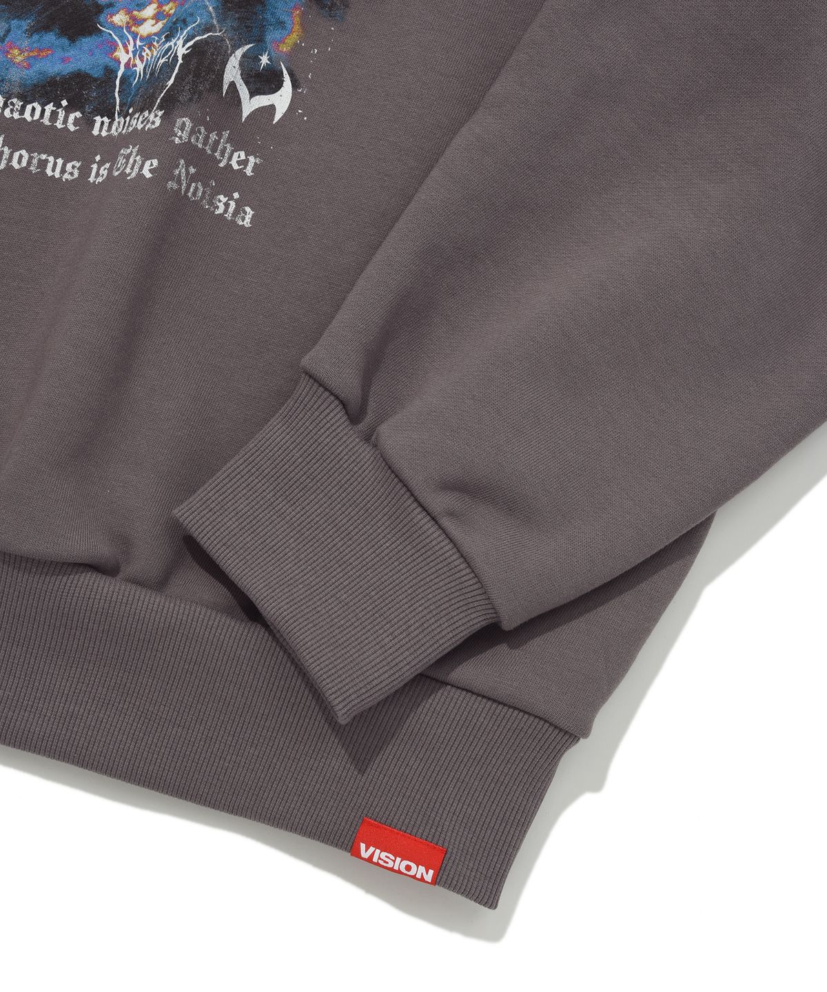 비전스트릿웨어(VISION STREETWEAR) VSW God Crewneck Ash Gray