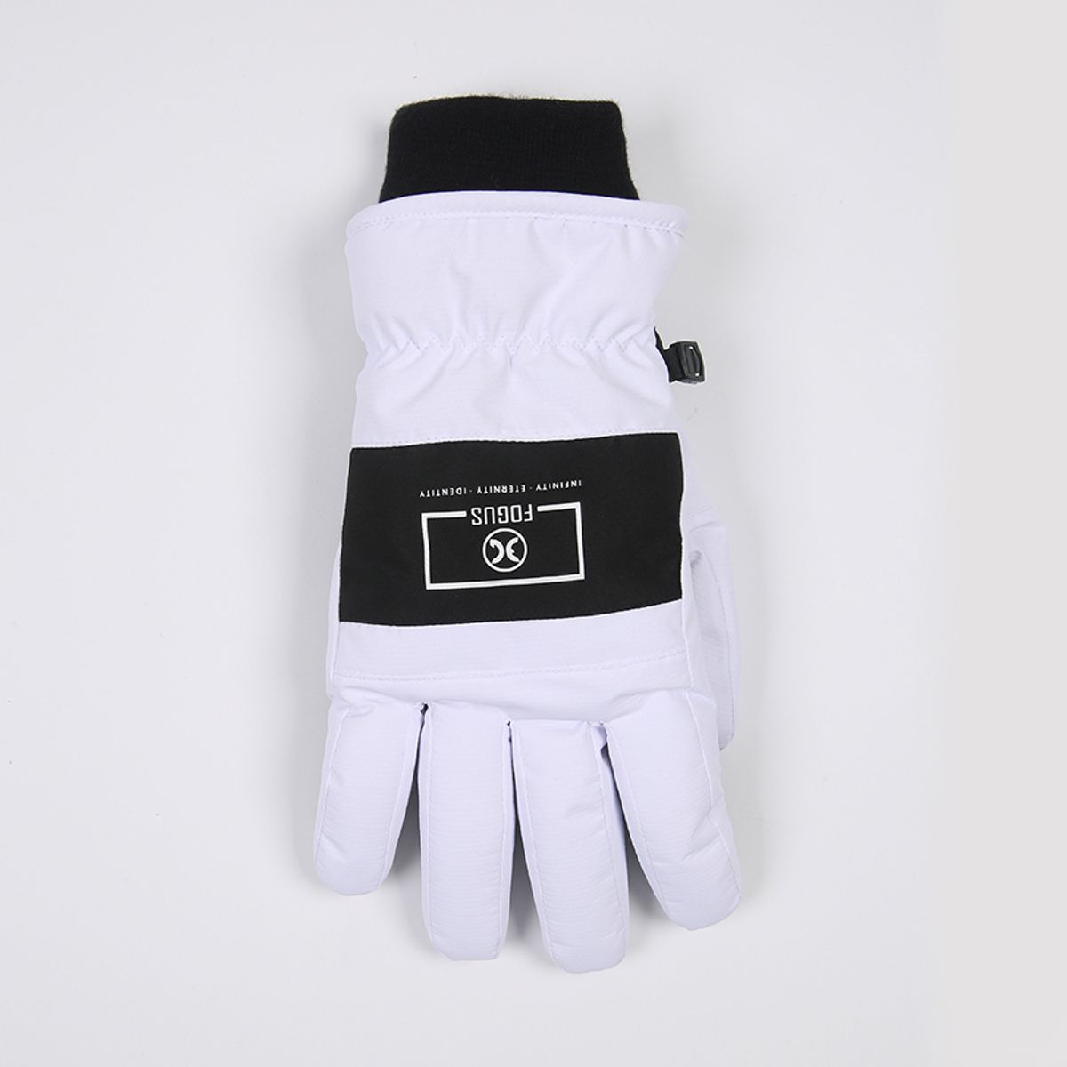 돌아우터웨어(DOLL OUTERWEAR) [DOLL X FOGUS] 스키 스노우보드 장갑 방한 방수 스마트 터치 2종 화이트/블랙 남자여자공용