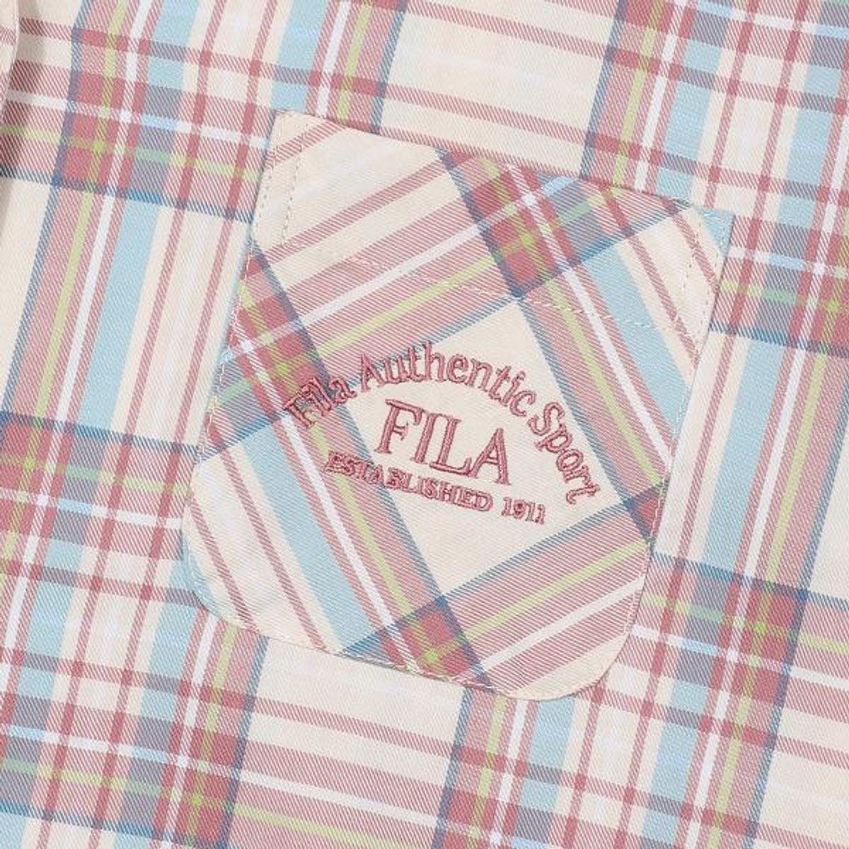 휠라언더웨어(FILA UNDERWEAR) 영라이프 체크 여성 파자마 세트(FI4PJG1445FLBE)