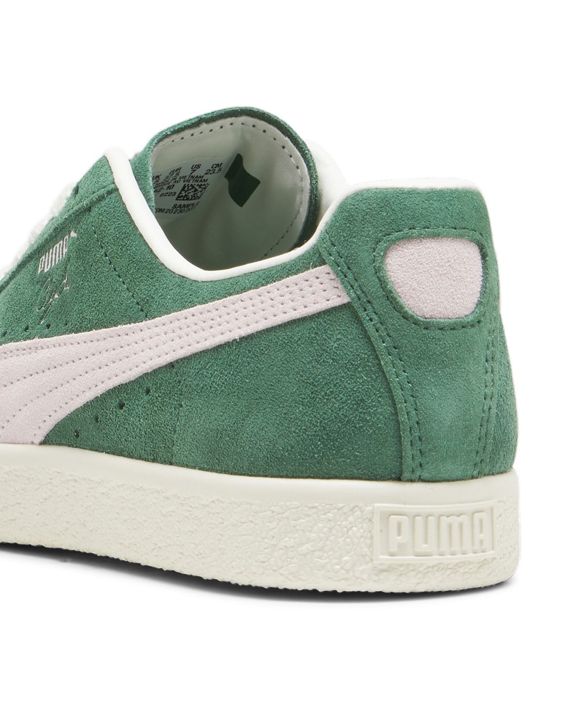 푸마(PUMA) 클라이드 OG - 아이보리:그린 / 391962-10