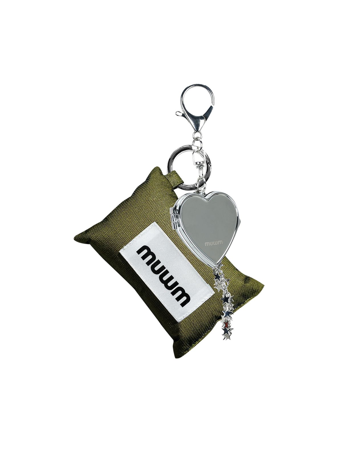 무음(MUWM) 하트 스타 키링 Heart Star Keyring(7Colors)