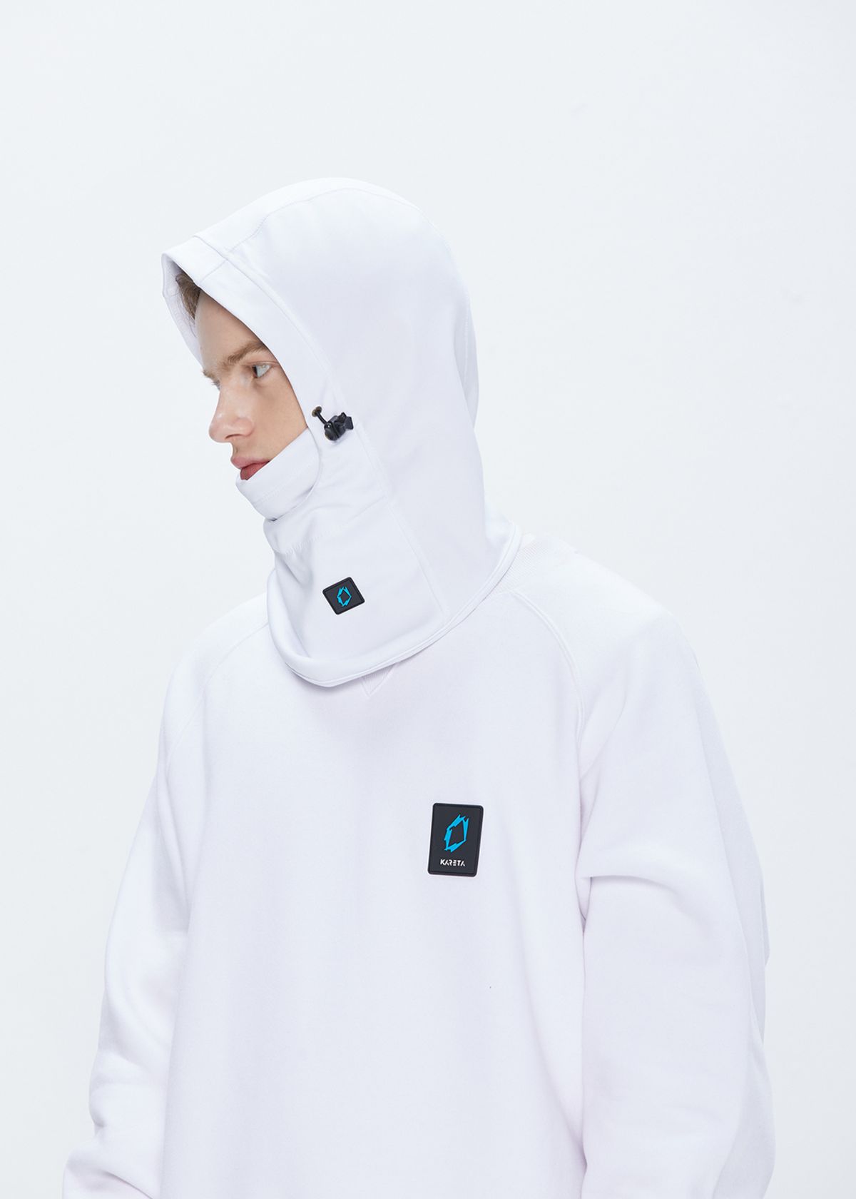 카레타(KARETA) 라이트 후드워머 화이트