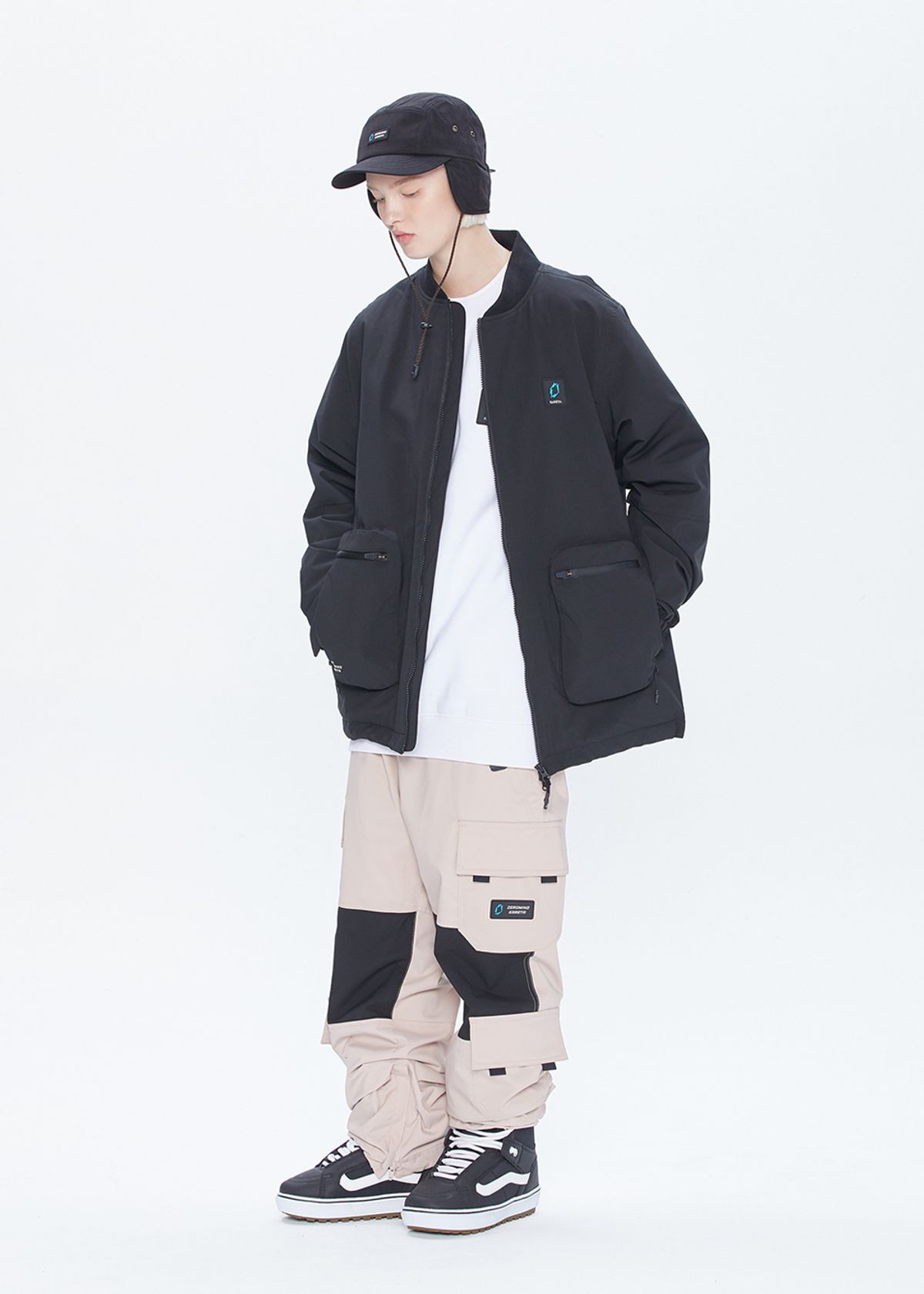 카레타(KARETA) 플랩캡 블랙
