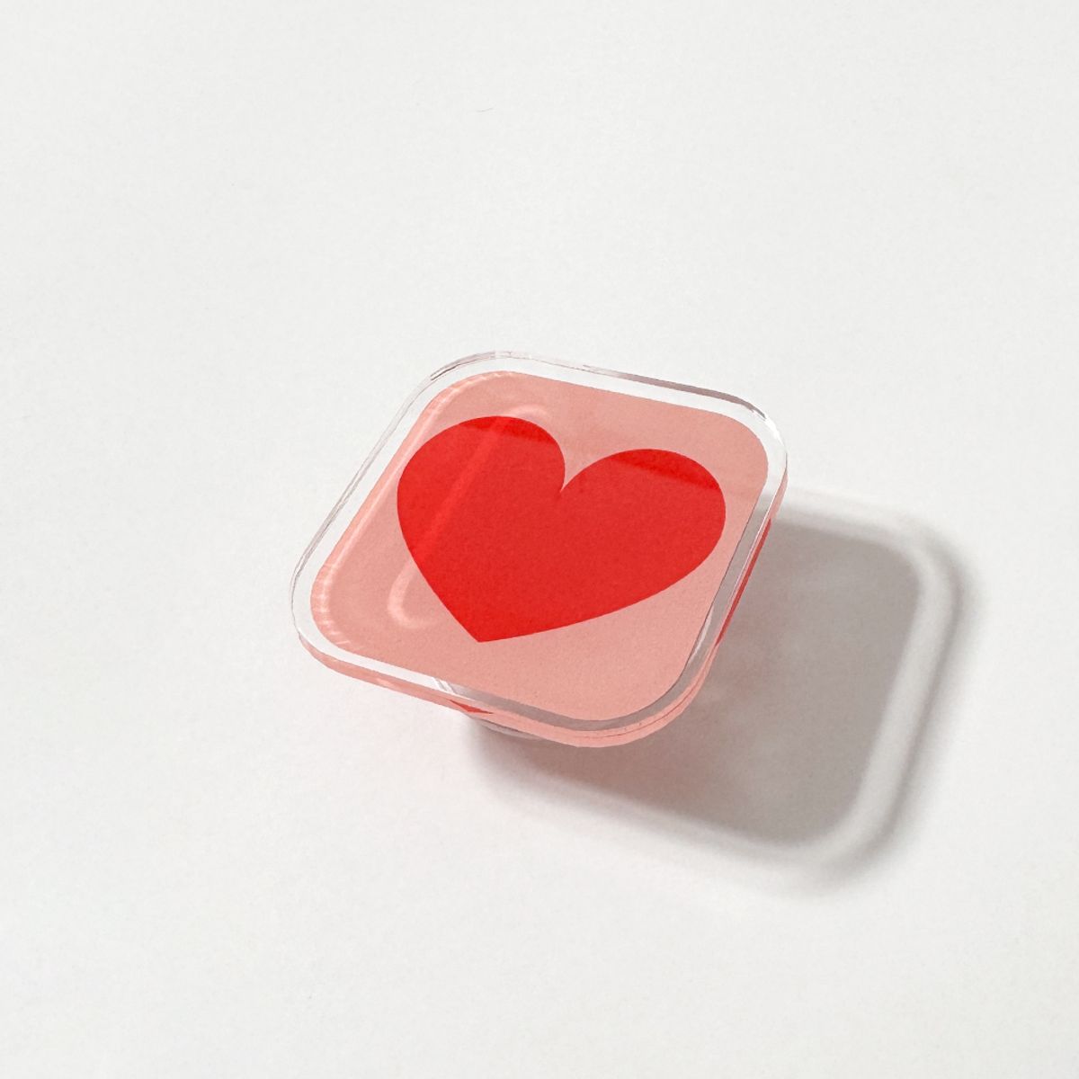 에이쓰리비쓰리(A3B3) (Acrylic Tok) Heart Pattern 하트 패턴 아크릴톡