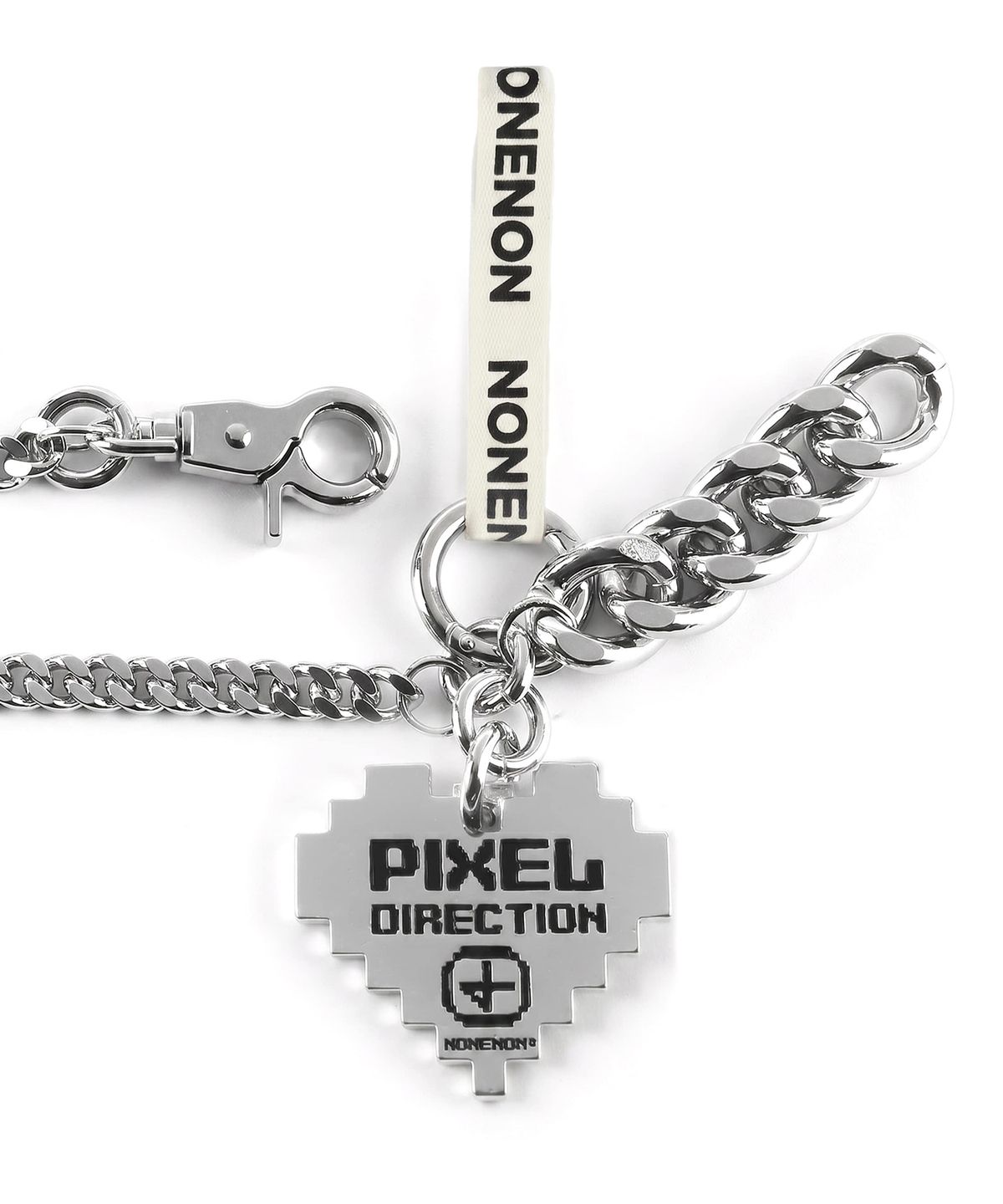논논(NONENON) PIXEL LOVE KEYRING_L