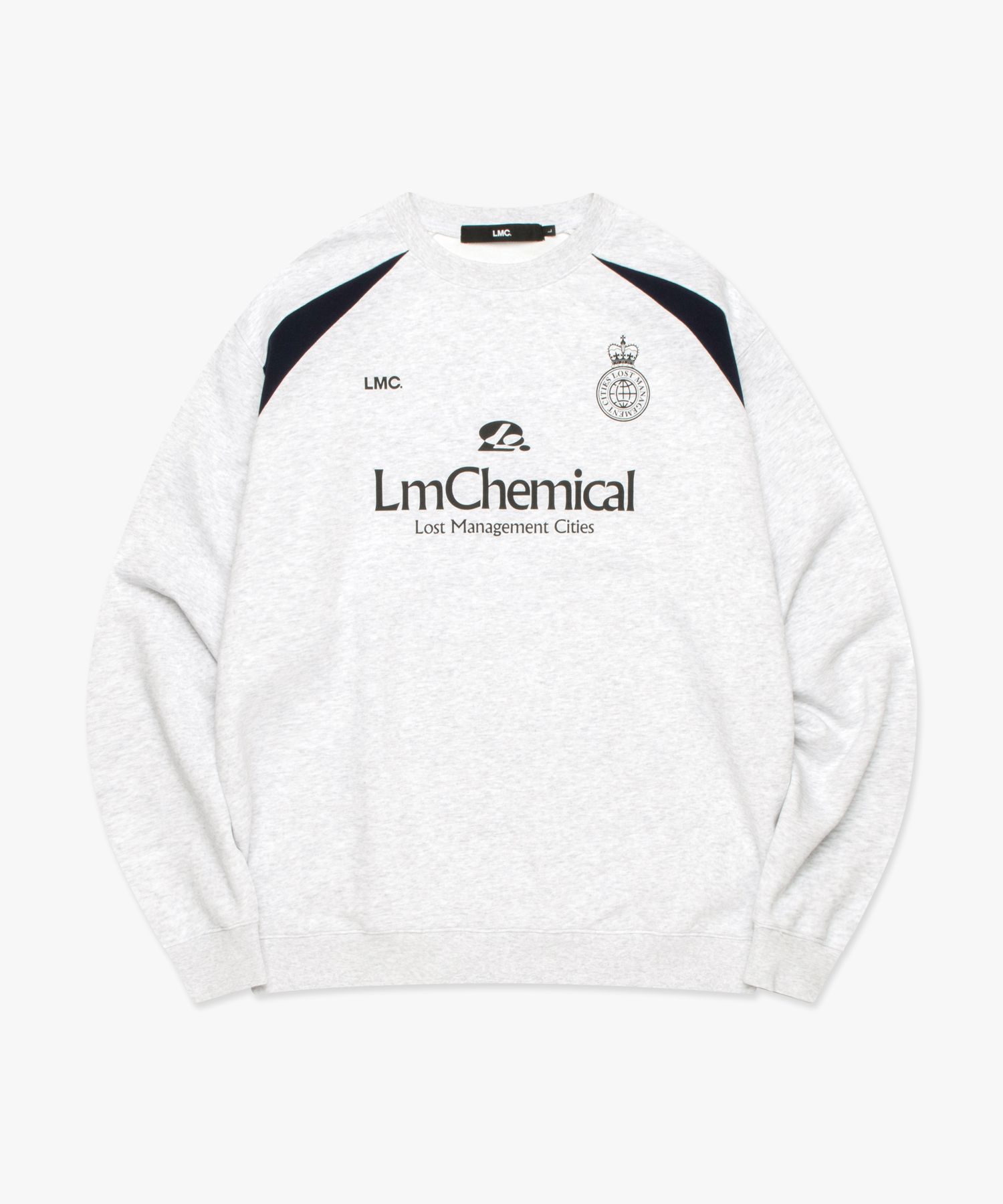 スウェット・トレーナー 25SS LMC CHEMICAL SOCCER SWEATSHIRT MUSINSA | LMC CHEMICAL SOCCER SWEATSHIRT light heather gray