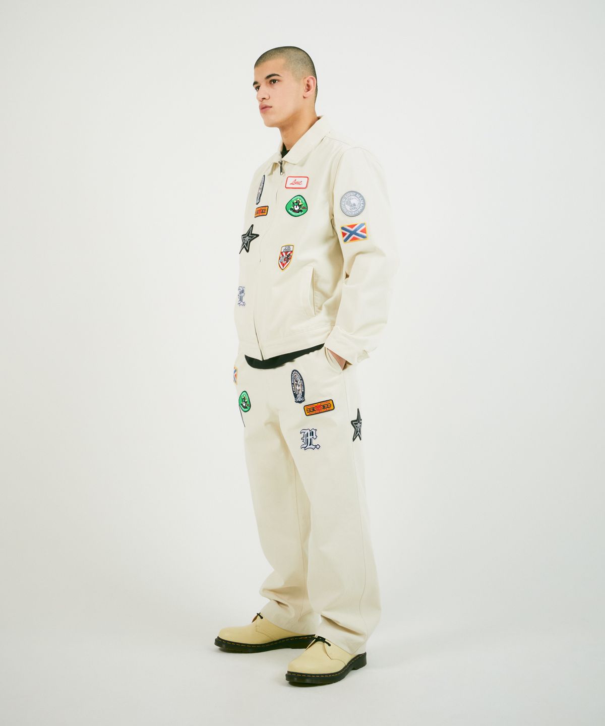 엘엠씨(LMC) WAPPEN EASY WORK PANTS ivory