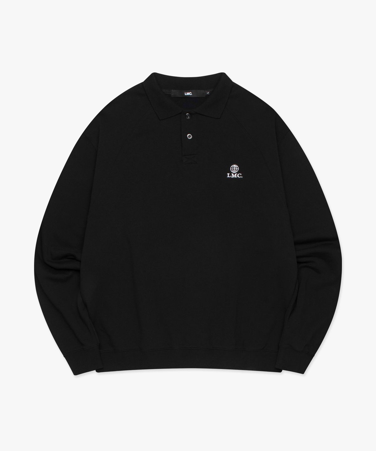 엘엠씨(LMC) LUX GLOBE COLLAR SWEATSHIRT black