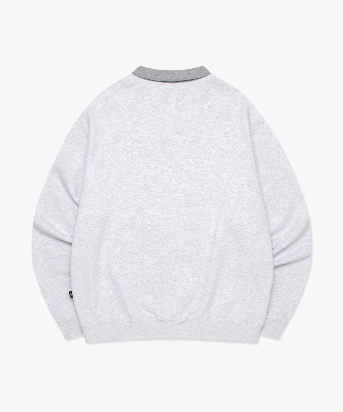 엘엠씨(LMC) LUX GLOBE COLLAR SWEATSHIRT light heather gray