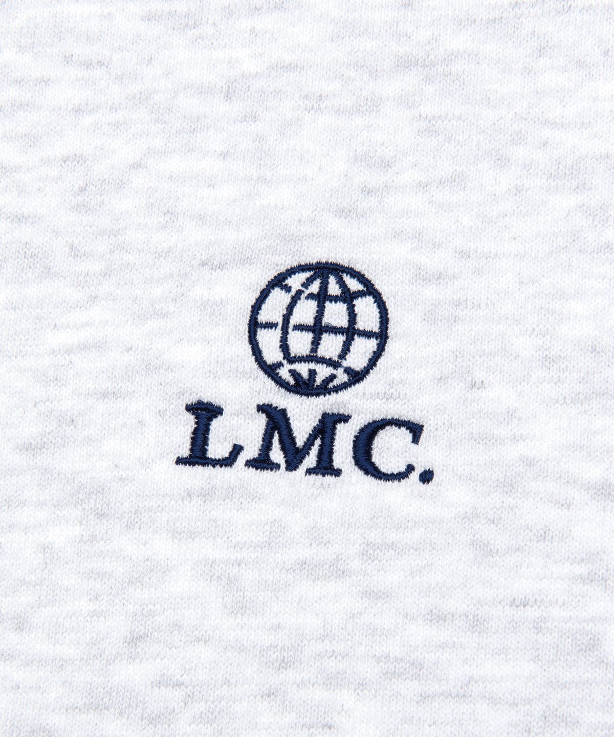 엘엠씨(LMC) LUX GLOBE COLLAR SWEATSHIRT light heather gray