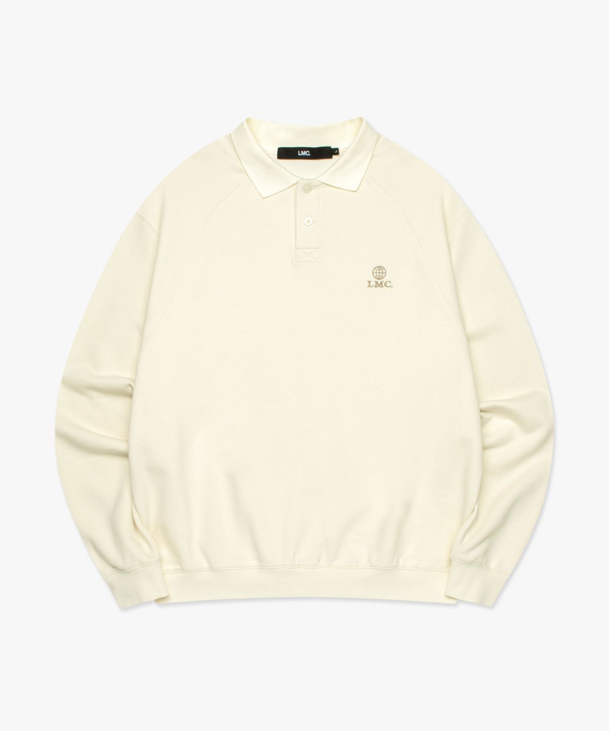 엘엠씨(LMC) LUX GLOBE COLLAR SWEATSHIRT cream