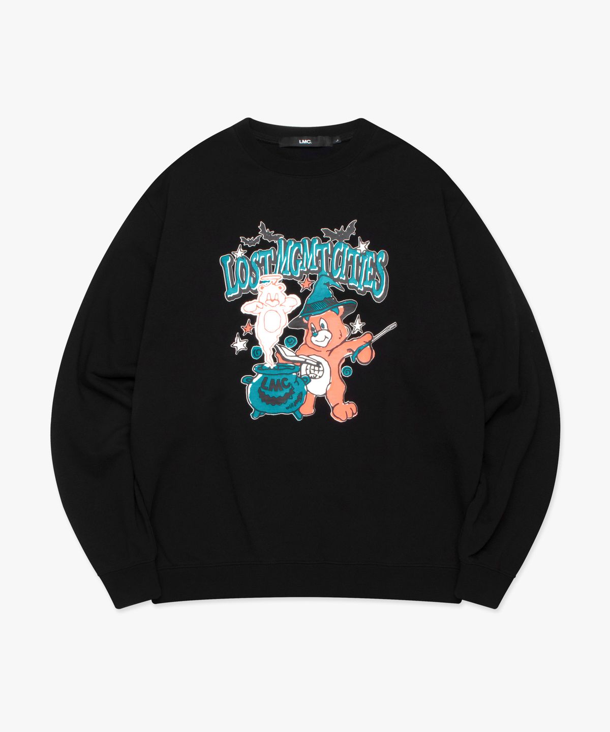엘엠씨(LMC) WITCH CRAFT BEAR SWEATSHIRT black