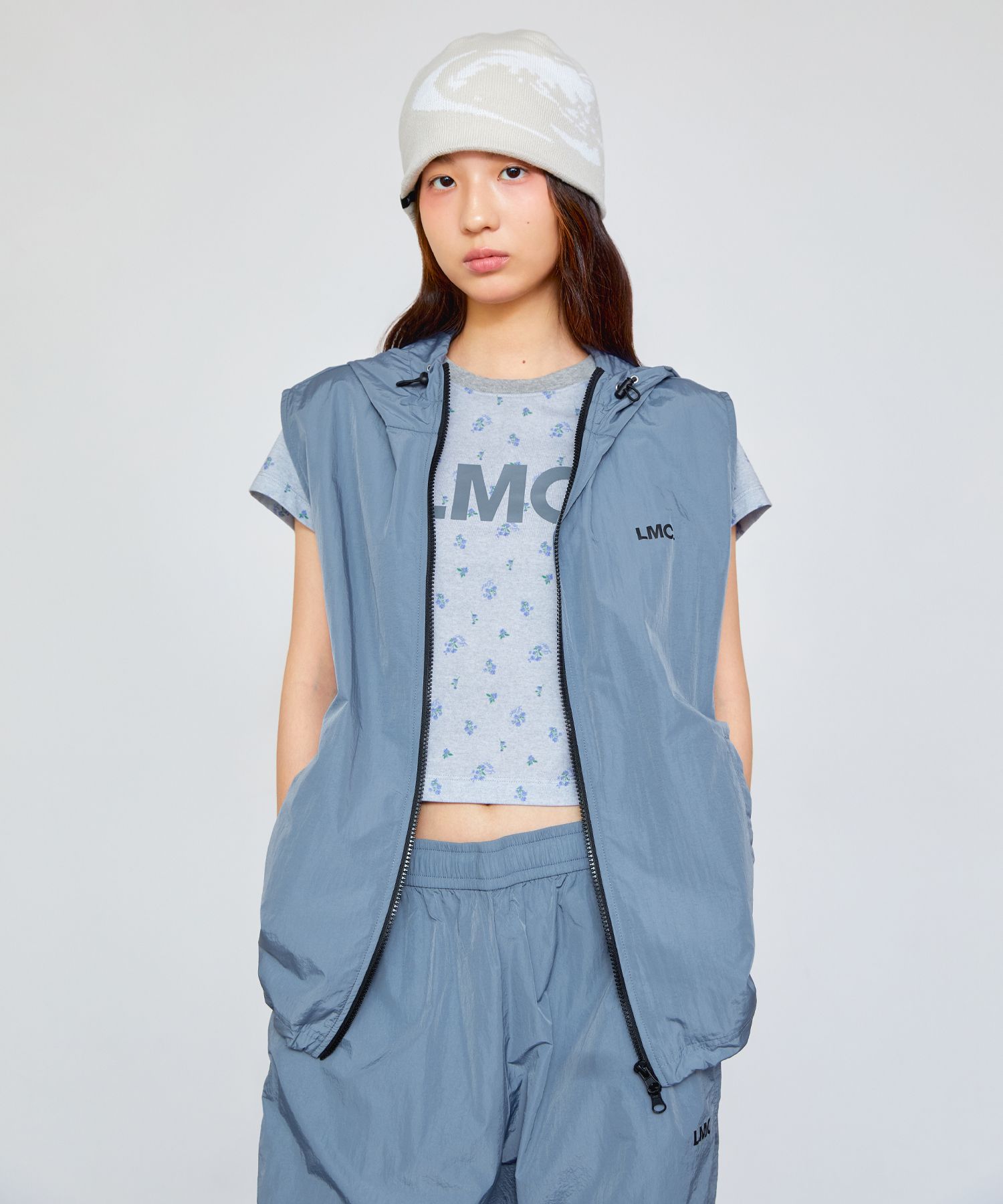 ★2025FW新作★LMC★OG HOODIE VEST MUSINSA | LMC OG HOODIE VEST light gray