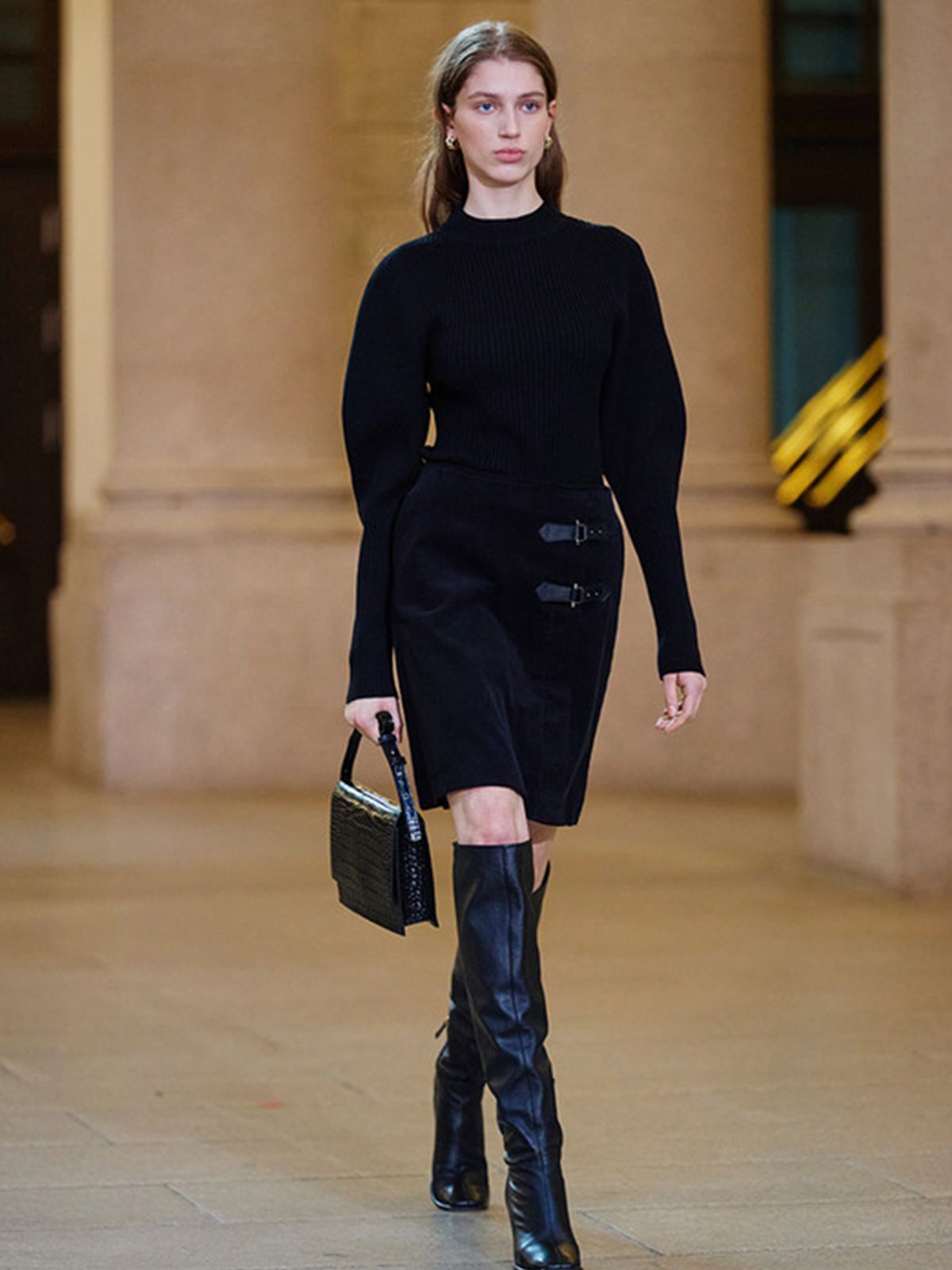 위메농(OUI MAIS NON) Carolyn corduroy skirts