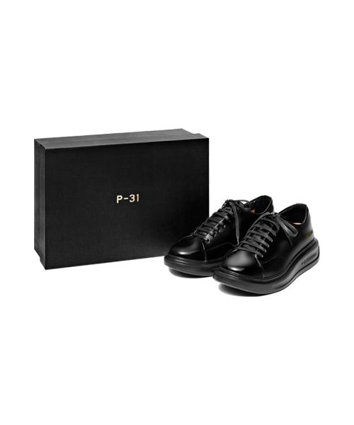 靴 P-31 OVERSOLE BLACK EDITION 7CM 26.5 P-31 OVERSOLE BLACK EDITION 7CM - P-31